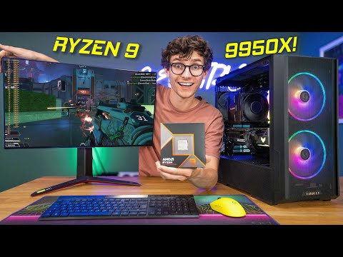 The MOST POWERFUL AMD Gaming PC Build?! 😲 Ryzen 9 9950X &amp; RX 7900 XTX! w/ Gameplay Benchmarks