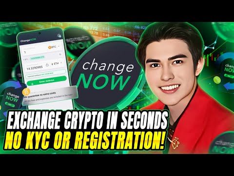 CHANGE NOW - BEST CRYPTO EXCHANGE NO KYC EZ TO SWAP CRYPTOS / FIAT